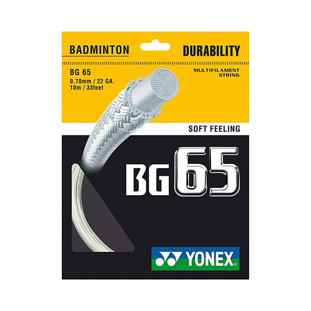 Yonex BG 65 Badminton String - Yumo Pro Shop - Racquet Sports Online Store