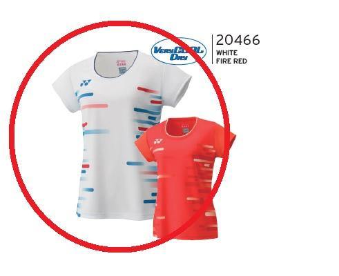 Yonex 20466EX Women's Game Shirt [White] SaleYonex - Yumo Pro Shop - Racquet Sports online store