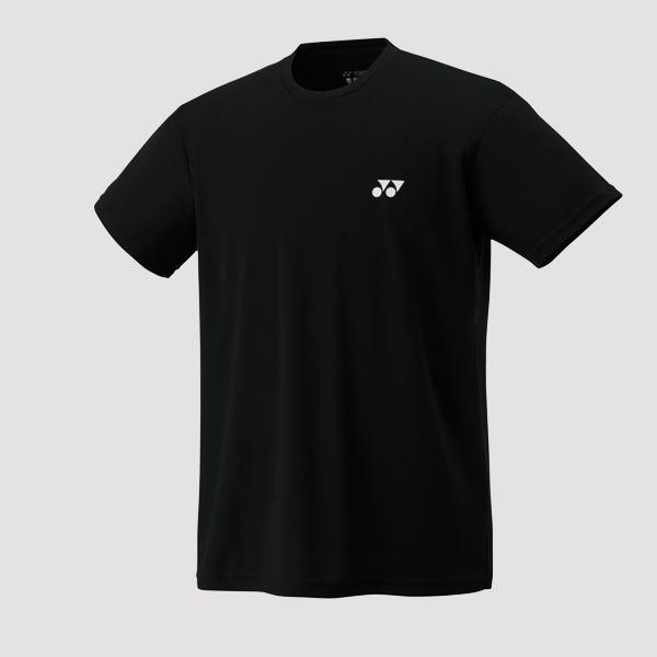 Yonex Plain T-Shirt [Black] ClothingYonex - Yumo Pro Shop - Racquet Sports online store