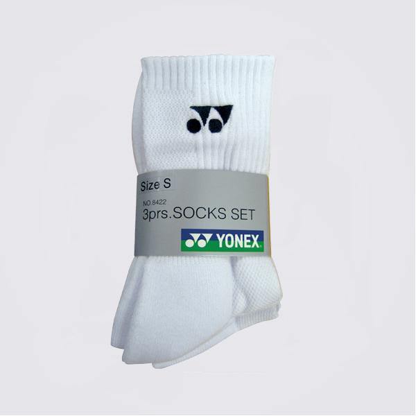 Yonex 8422EX 3-Pack Long Sport Socks SocksYonex - Yumo Pro Shop - Racquet Sports online store