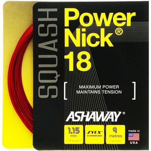 Ashaway Power Nick 18 - Red StringAshaway - Yumo Pro Shop - Racquet Sports online store