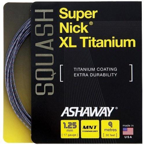 Ashaway Super Nick XL Titanium StringAshaway - Yumo Pro Shop - Racquet Sports online store