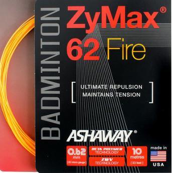 Ashaway ZyMax 62 Fire - Fire orange - Yumo Pro Shop - Racket Sports online store