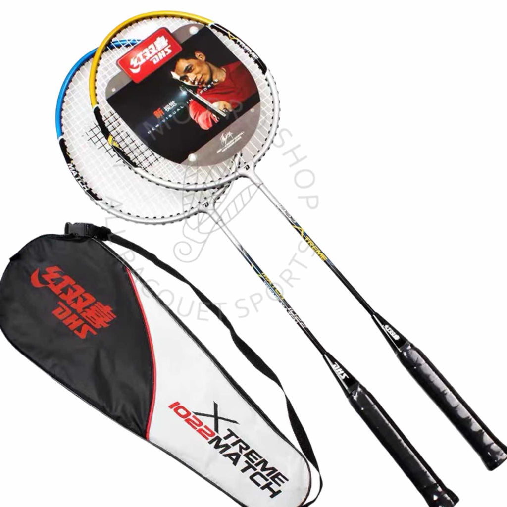 DHS Badminton beginner recreational Set with badminton shuttle
