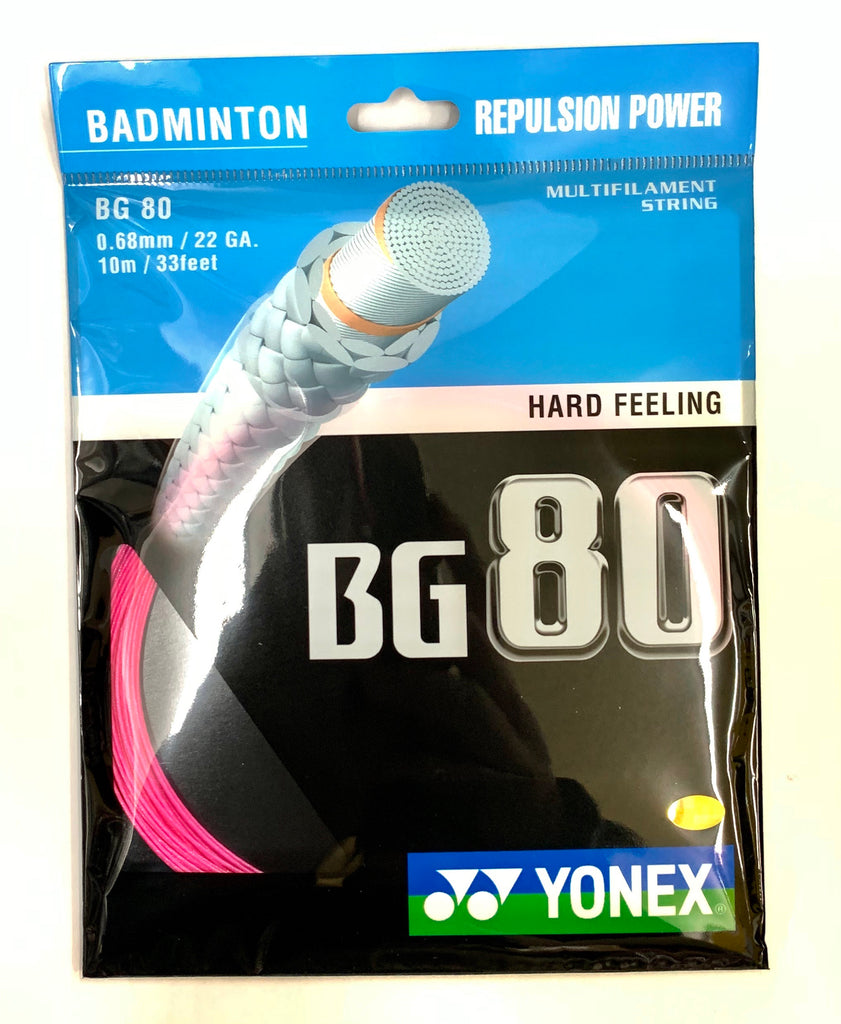 Yonex BG 80 Badminton String - Yumo Pro Shop - Racquet Sports Online Store