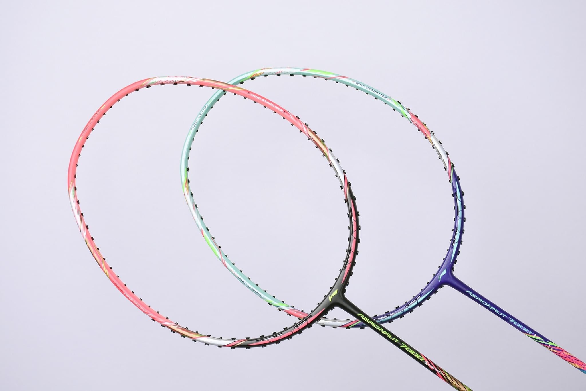 Li Ning Aeronaut 7000I badminton Racket (Pink/Black) [AYPP238