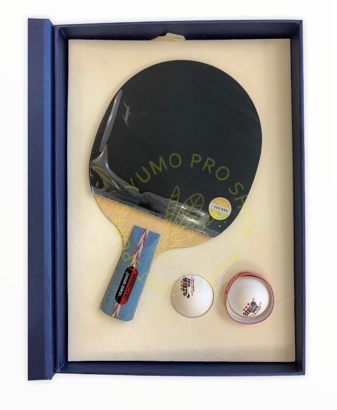 Dhs 1018 Racket Set DHS Table Tennis Pre-Assembled Rackets | Ping Pong Paddles | Bats ...