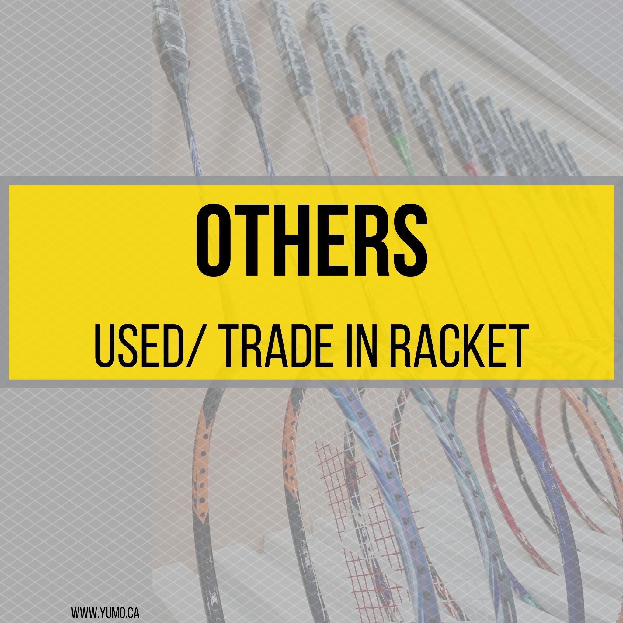 Others Used/Trade In Rackets for Sale – Yumo Pro Shop - Racquet Sports ...