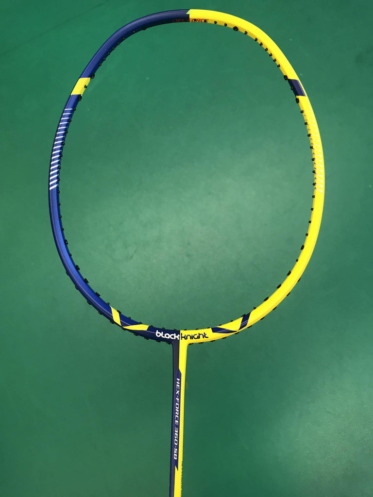 Black Knight HEX-Force 360-S8 Badminton Racket [Blue/Yellow] Badminton Racket above 150Black Knight - Yumo Pro Shop - Racquet Sports online store